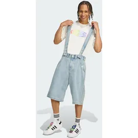 adidas x Jeremy Scott Denim Latzhose - Grey - 38"