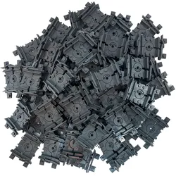 LEGO® City Eisenbahn Flex Schienen Dunkelgrau - 99492cc00 - Teile 25x