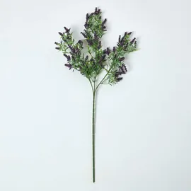 Homescapes Dekozweig, Wilder Lavendel, 69 cm,