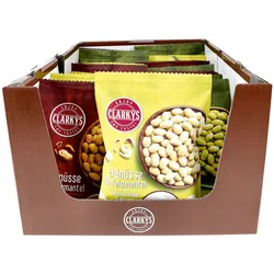 Clarkys Erdnüsse im Teigmantel 200g, verschiedene Sorten, 24er Pack