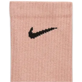 Nike Everyday Plus Cushioned Crew Socken 3er Pack Braun/Mehrfarbig 34-38