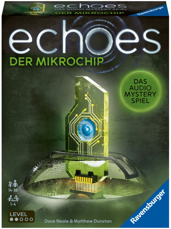 Ravensburger 20816 Echoes Der Mikrochip - Audio Mystery Spiel Ab 14 Jahren, Erlebnis-Spiel