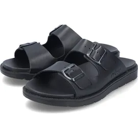 Rieker Pantoletten in Schwarz 44 EU