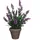 Mica decorations Mica künstlicher Lavendel violett in Topf 33 x 20 cm