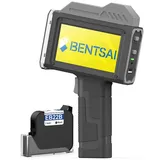 BENTSAI Hand-Tintenstrahldrucker BT-HH6210B Druckhöhen-Codierer für Chargennummer, Datum, Logo, QR-Code, Druck auf Kunststoff, Karton, Holz, Metall, Kleidung mit 16 Stunden Langer Lebensdauer