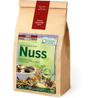 Original-Leckerlies: Nuss-Mix 1 kg, ***Premium Qualität*** Papageienfutter mit geschälten Saaten, hoher Anteil an Nüssen, Bio-Getreide und leckerem Gemüse, Ebereschen und Hibiskusblüten