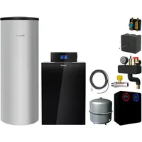 Buderus Logaplus Paket K80, Gas-Brennwertgerät KB195i.2-25BZ, WW-Speicher Logalux SU,
