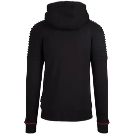 Gorilla Wear Georgia Zip-Up Hoodie Herren Schwarz XL