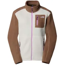 The North Face Yumiori Full Zip Damen White Dune-Latte-Vibran Größe L