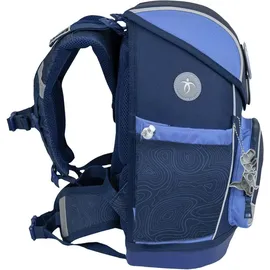 Belmil Compact Plus 5-tlg. Topographic blau