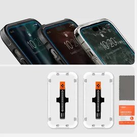 SPIGEN Glas.tR EZ Fit 2 Pack Transparency Sensor Protection - iPhone 14 Pro Max
