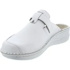 Berkemann Tec-Pro-Mona Berufsschuh für Damen mit Wechselfußbett und verstellbarem Riemen, Arbeitsschuh Küchenschuh Arztschuh Praxisschuh von Berkemann weiß