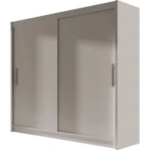 Mirjan24 Schiebetürenschrank London I 180 x 215 x 58 cm Beige