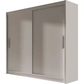 Mirjan24 Schiebetürenschrank London I 180 x 215 x 58 cm Beige