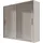 Mirjan24 Schiebetürenschrank London I 180 x 215 x 58 cm Beige