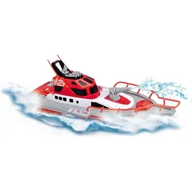 DICKIE RC-Boot Feuerwehrboot CH RTR rot