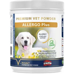 V-Point® Allergo Plus – bei Allergien (Gräser, Pollen, Staub,...) - 100 % pflanzlich Pulver 250 g
