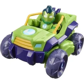 Marvel Press Iron Hulk 2-in-1 Mecha-Rüstung und Fahrzeug, Marvel Iron Man und seine tollen Freunde, ab 4 Jahren