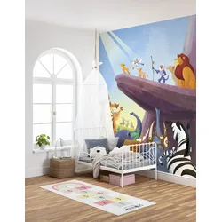 Kindertapete KOMAR "Disney The Lion King Classic Long Live the King", bunt, B:200m H:250m, Vlies, Tapeten
