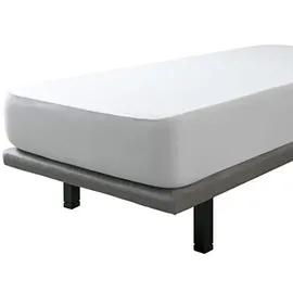 Tural Molton Matratzenauflage 180 x 200 cm Weiß
