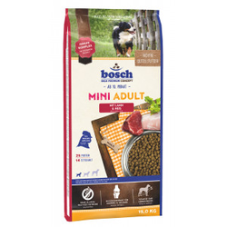 Bosch Adult Mini Lamm & Reis Hundefutter 15 KG  + 3  KG gratis