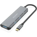 AISENS Hub AISENS USB 3.2 Gen1 5G USB-C USB-C/M-1XUSB-C/H-3XUSB-A/H 15 cm