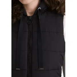 Stooker WANDA mit Kapuze Damen Steppweste slim fit lang, - L