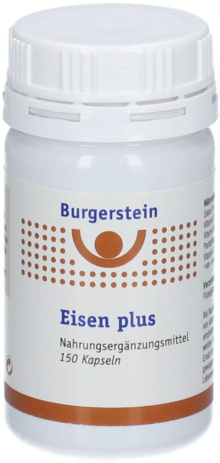 Burgerstein Eisen plus Kapseln 150 St 150 St Kapseln