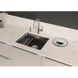 Blanco Etagon 500-U cafe + Handbetätigung + InFino