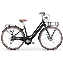 MBM Elektro-Citybike LA RUE 2.0, matt black 46