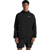 Puma TAD Tech Woven Full Zip Herren Jacke, schwarz - S
