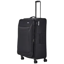 Travelite Chios 4 Rollen Kofferset 3-teilig mit Dehnfalte Koffer & Trolleys Schwarz