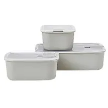 Mepal Frischhaltedose EasyClip weiß 0,7 l, 1 Set