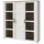 Höffner Highboard ¦ weiß ¦ Maße (cm): B: 151 H: 160 T: 42.0