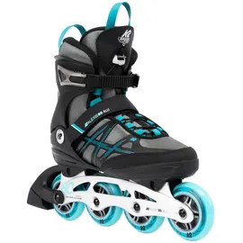 K2 Inlineskates Alexis 80 Alu gray_cyan, gray_cyan, 38