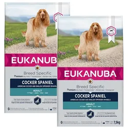 EUKANUBA Adult Breeds Specific Cocker Spaniel Chicken 15 kg (2 x 7.5 kg)