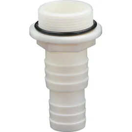HAF Schlauchtülle 32 mm x 1 1/2" Weiß
