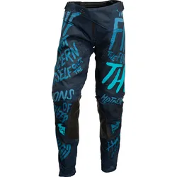 Thor Pulse Counting Sheep, Textilhose Damen - Schwarz/Dunkelblau/Petrol - 7/8