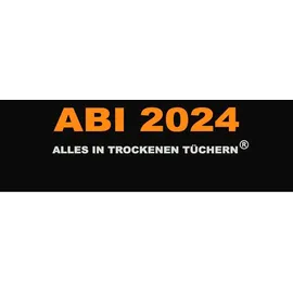 Egeria ABI 2024 schwarz Abitur 75x180cm