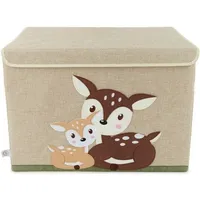 Bieco Aufbewahrungsbox Rehe mit Deckel