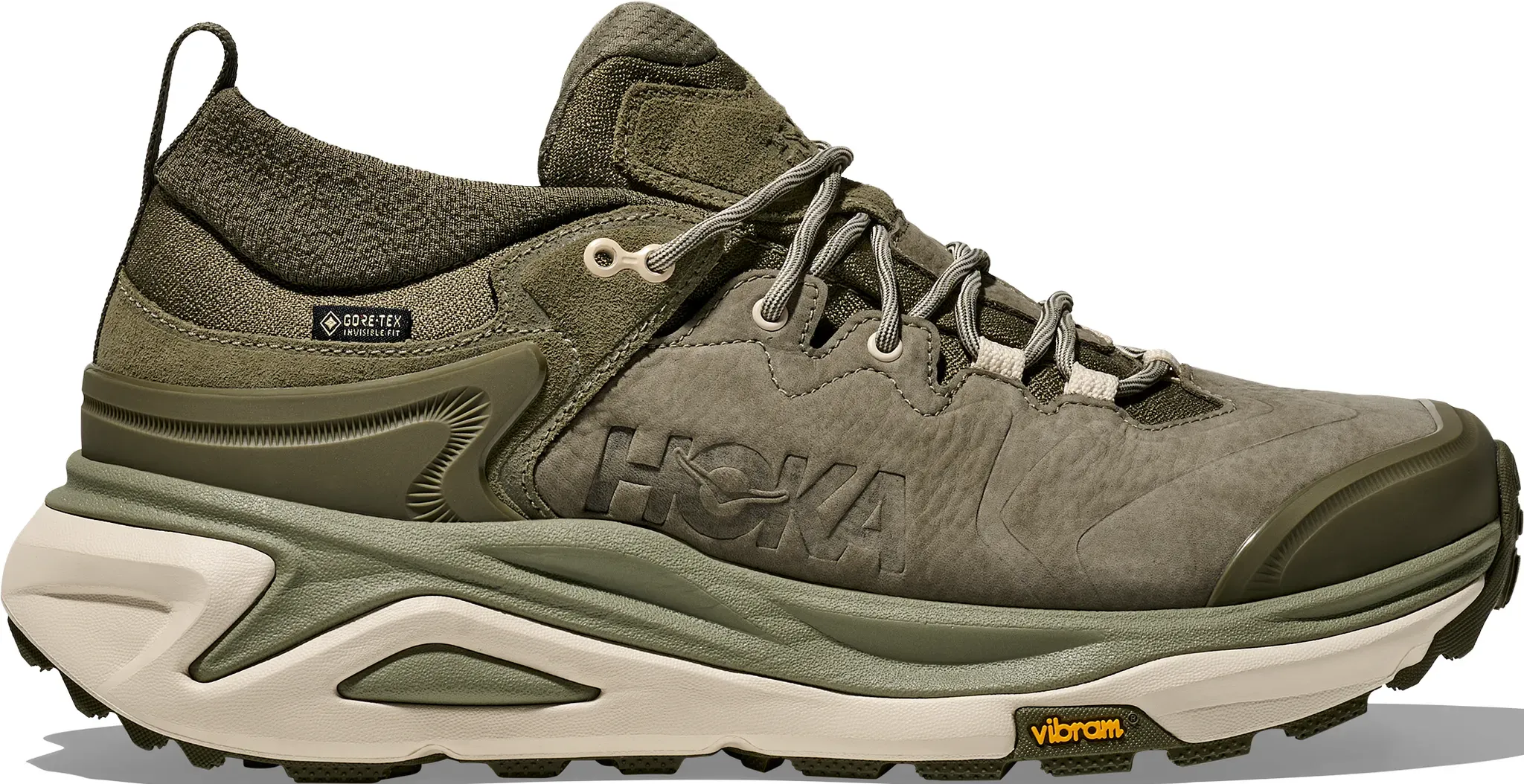 Hoka Herren Kaha 3 Low GTX Wanderschuh - 43 1/3 - EUCALYPTUS / BIRCH