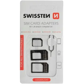 Swissten 4in1 SIM Adapter