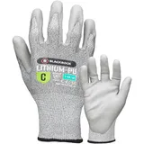 Blackrock Lithium PU Cut Resistant Level C Handschuhe, Arbeitssicherheitshandschuhe Männer Frauen, Holzschnitzerei, Schlitz und Messer resistent, Arbeit, Lager, Grip - Größe 9/Large