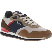 Pepe Jeans Herren London Life M Sneak, Brown Tobacco