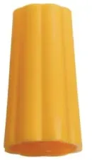 Haug Überwurfmutter E1100008-014 , Farbe:gelb