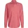 H.I.S. Langarmhemd H.I.S, Herren, Gr. S (37/38), N-Gr, rot, Web, Obermaterial: 100% Baumwolle, unifarben, regular fit, Rundhals, Manschette, Hemden, mit Kentkragen, Oxford-Qualität aus reiner Baumwolle