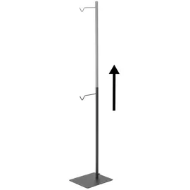 Yamazaki Garderobenständer Tower Schwarz