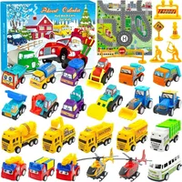 Luxuskollektion Adventskalender 2024 für Kinder Jungen Auto Spielzeug Weihnachtsgeschenke