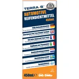 Terra-s T16000 Automotive Reifendichtmittel, Universelle Dichtmittelflasche, geeignet für PKWs, ungiftig, umweltfreundlich, 450mL Reifendichtmittel in OEM-Qualität, auch Mobil-450 Kit Nachfüllflasche