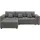 habitat garten Eckcouch Grau